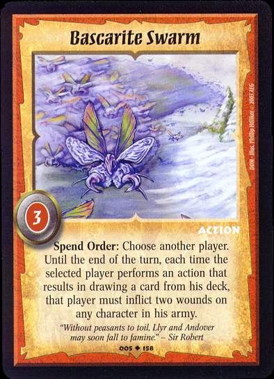 Bascarite Swarm - Action - Warlord Saga of the Storm - Picture 1 of 6