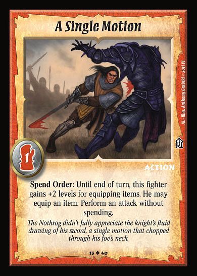 A Single Motion - Action - Warlord Saga of the Storm - Picture 1 of 6