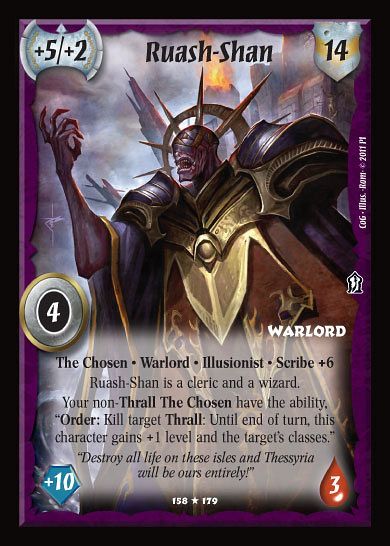 Ruash-Shan - Chosen - Warlord Saga of the Storm - Imagen 1 de 6