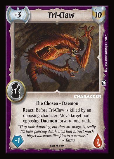 Tri-Claw - Chosen - Warlord Saga of the Storm - Imagen 1 de 6