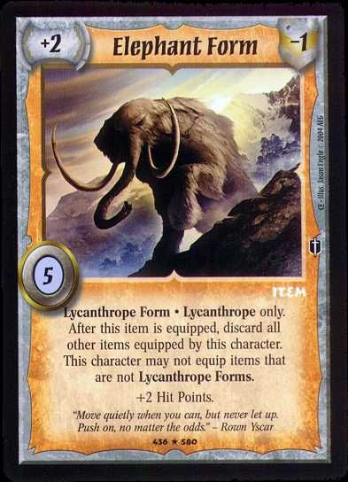 Elephant Form - Item - Warlord Saga of the Storm - Picture 1 of 8