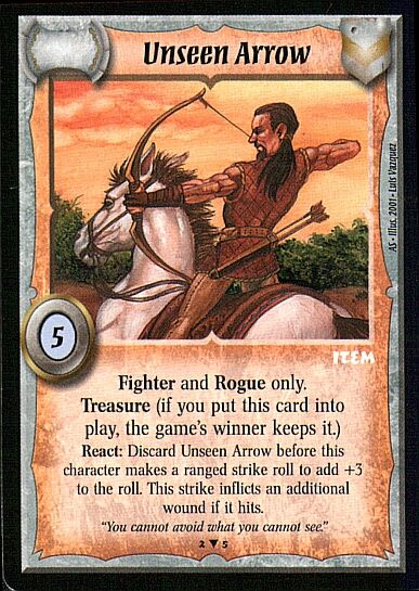 Unseen Arrow - Item - Warlord Saga of the Storm - Picture 1 of 8