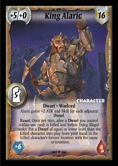 King Alaric - Dwarves - Warlord Saga of the Storm - Picture 1 of 6