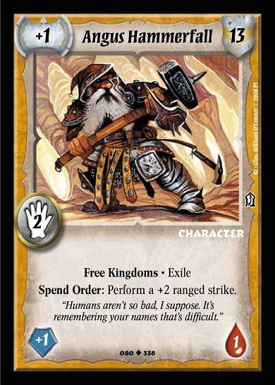 Angus Hammerfall - Free Kingdoms - Warlord Saga of the Storm - Picture 1 of 14