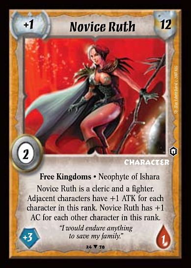 Novice Ruth - Free Kingdoms - Warlord Saga of the Storm - Picture 1 of 6