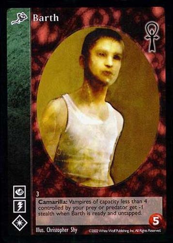 Barth - Toreador - Vampire VTES - Zdjęcie 1 z 8