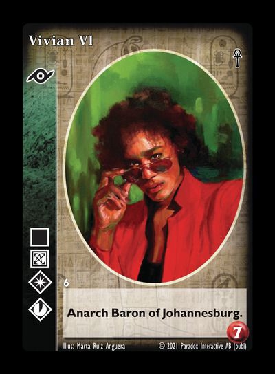 Vivian VI - Follower of Set - Vampire VTES - Bild 1 von 8