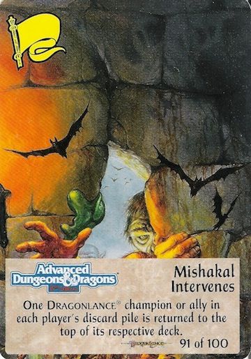Mishakal Intervenes 91/100 - Dragonlance Spellfire CCG TSR, Inc. 1994 - Picture 1 of 6