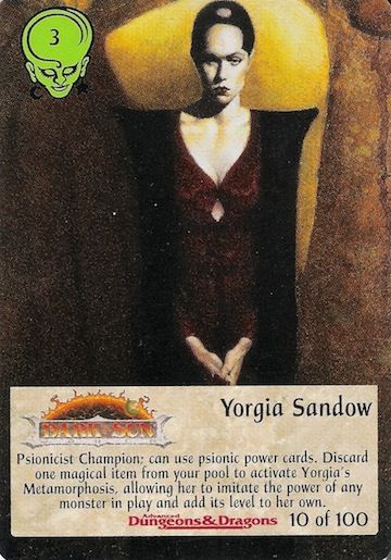 Yorgia Sandow 10/100 - Powers Spellfire CCG TSR, Inc. 1995 - Picture 1 of 6