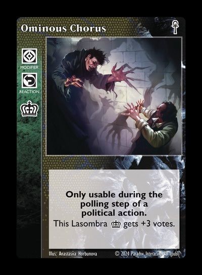 Ominous Chorus - Combo - Vampire VTES - Picture 1 of 6