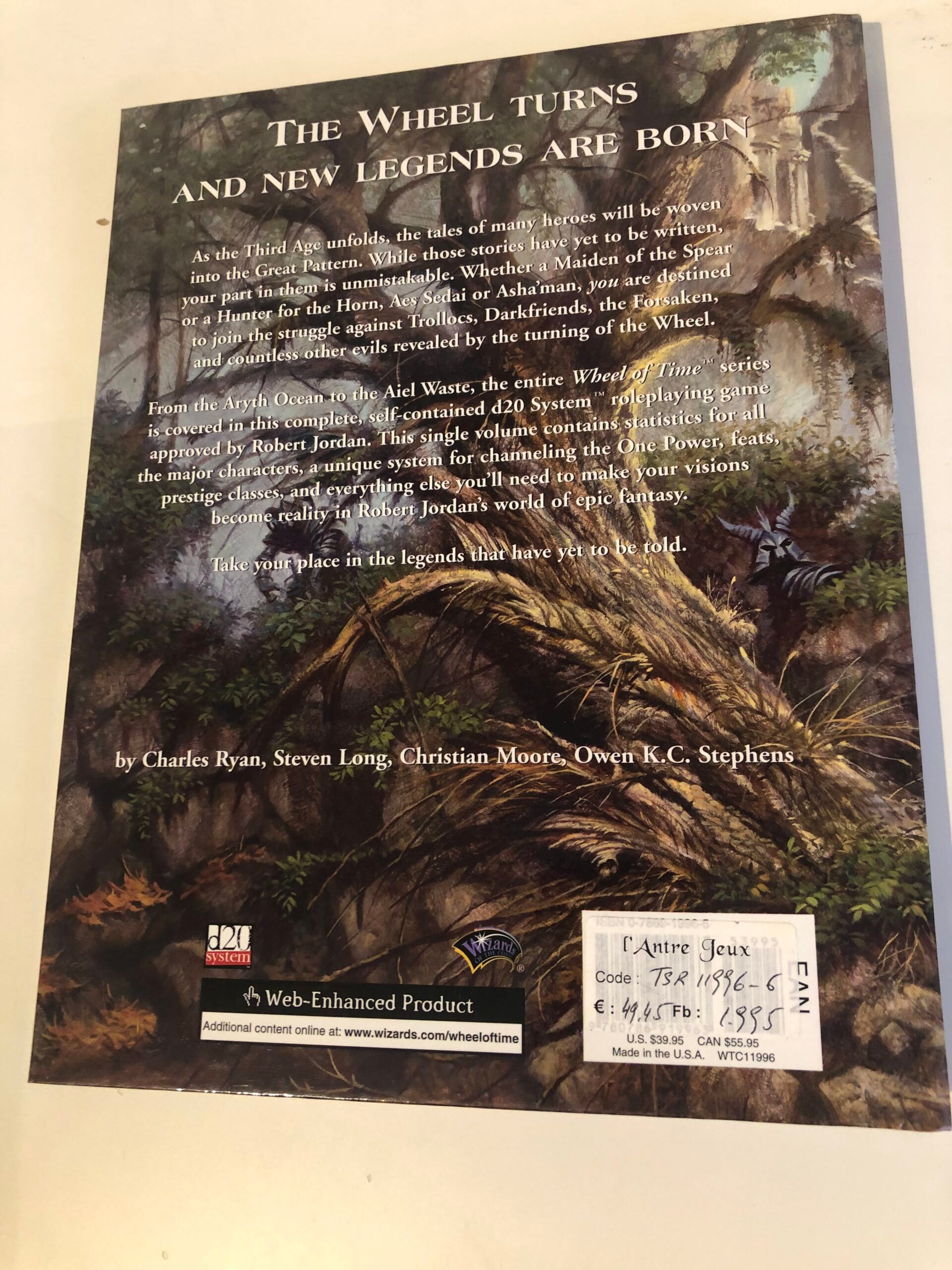 The Wheel of Time RPG - Core Rulebook - VG - Picture 2 of 9