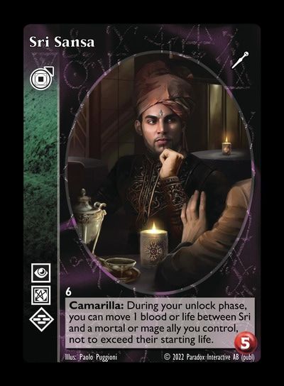 Sri Sansa - Tremere - Vampire VTES - Picture 1 of 6